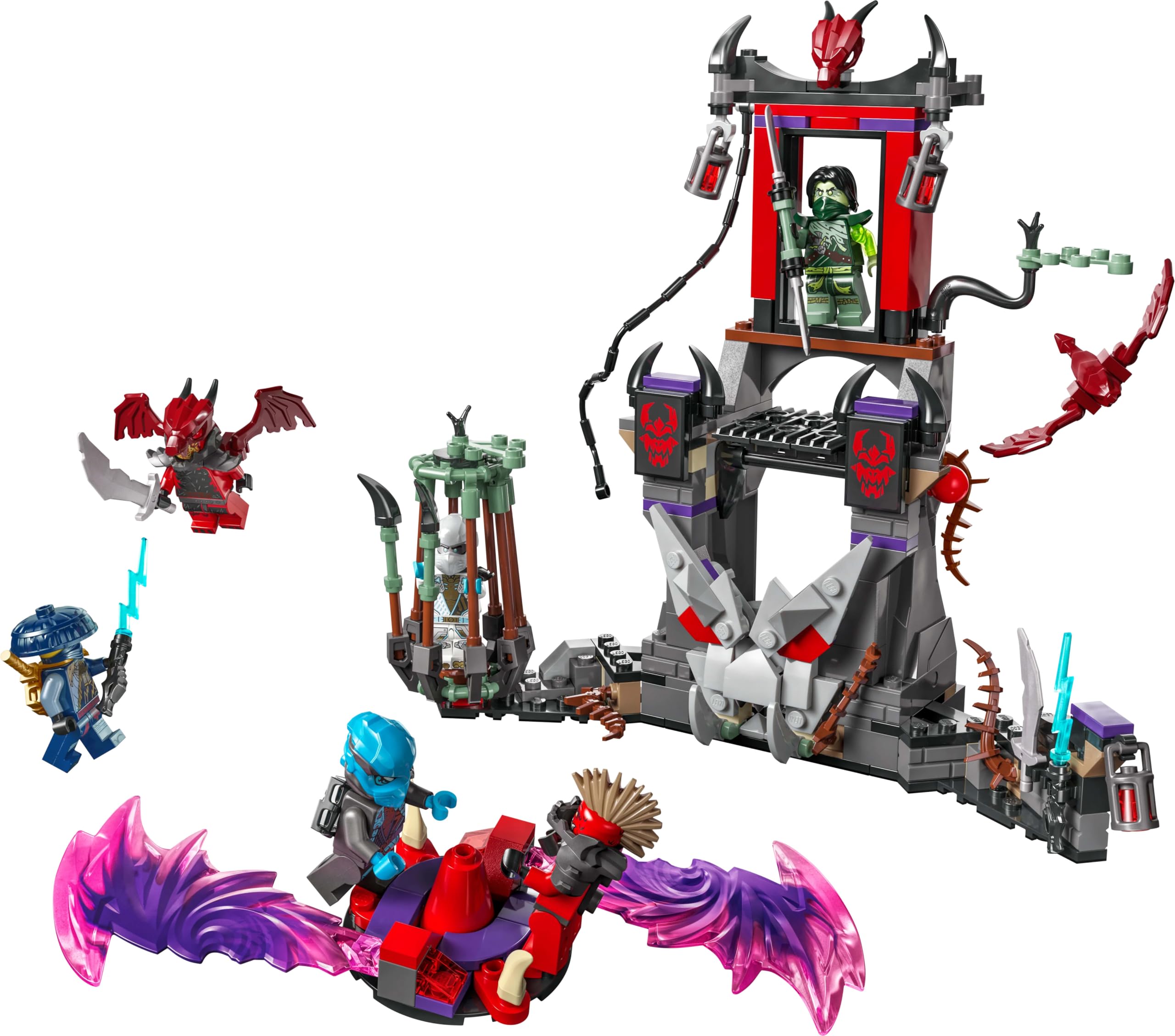 LEGO NINJAGO Draconisch dorp Bouwpakket voor Kinderen met Ninja